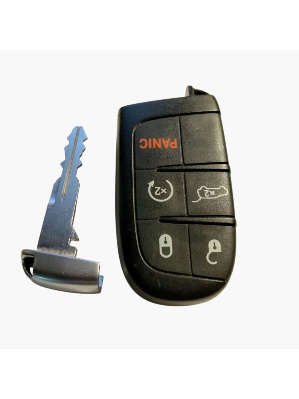 Dodge Remote Entry Fob 4 Button Transmitter Panic Trunk  Key Key Blade OEM